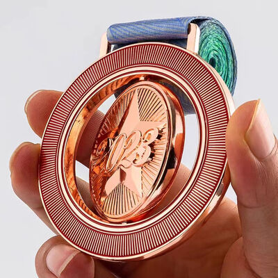 Good price Cheap Custom Football Gold 3d Logo Medal 5k Race Marathon Running Metal Custom Casting Soccer Sports Award Medals With Ribbon online