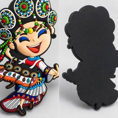 Good price Custom 3D Fridge Magnets PVC Decorative Soft Rubber Magnets  Items Commemorative Gifts OEM online
